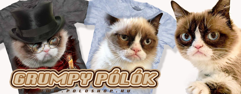 Grumpy cicás pólók