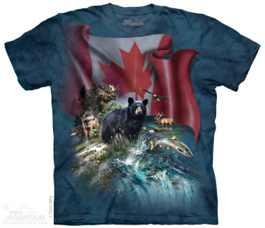 The Mountain Canada The Beautiful rövid ujjú póló