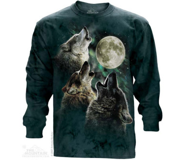 The Mountain Three Wolf Moon hosszú ujjú póló