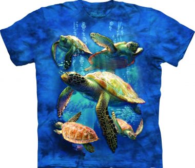 The Mountain Sea Turtle Family rövid ujjú póló