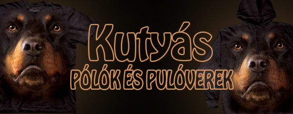 Kutyás pólók és pulóverek