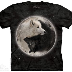 The Mountain Yin Yang Wolves rövid ujjú póló