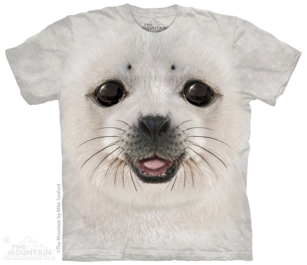 The Mountain Big Face Baby Seal rövid ujjú póló