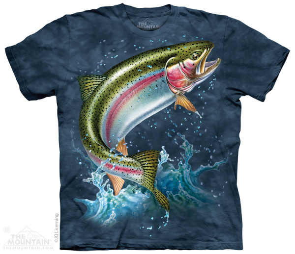 The Mountain Rainbow Trout rövid ujjú póló