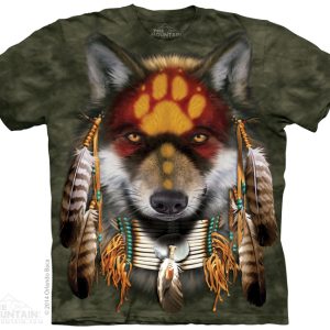 The Mountain Native Wolf Spirit rövid ujjú póló