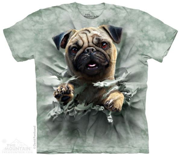 The Mountain Pug Breakthru rövid ujjú póló