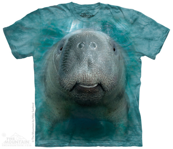 The Mountain Big Face Manatee rövid ujjú póló