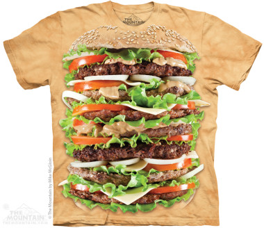 The Mountain Epic Burger rövid ujjú póló