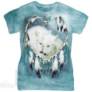 The Mountain Wolf Heart női póló