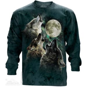 The Mountain Three Wolf Moon hosszú ujjú póló