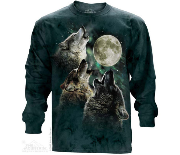 The Mountain Three Wolf Moon hosszú ujjú póló