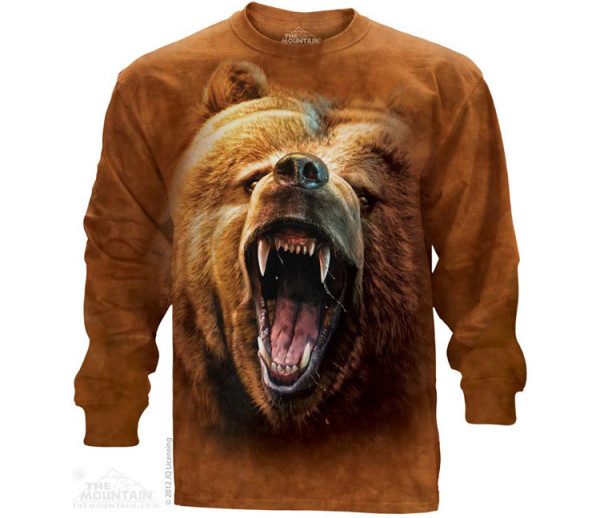 The Mountain Grizzly Growl hosszú ujjú póló