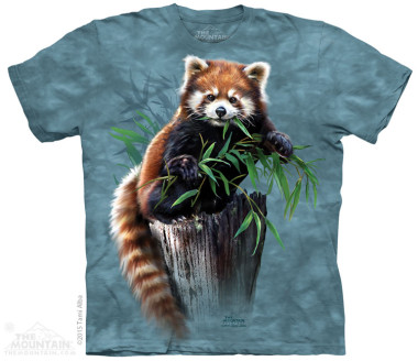 The Mountain Bamboo Red Panda rövid ujjú póló