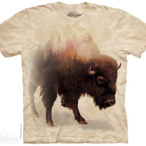 The Mountain Bison Forest rövid ujjú póló