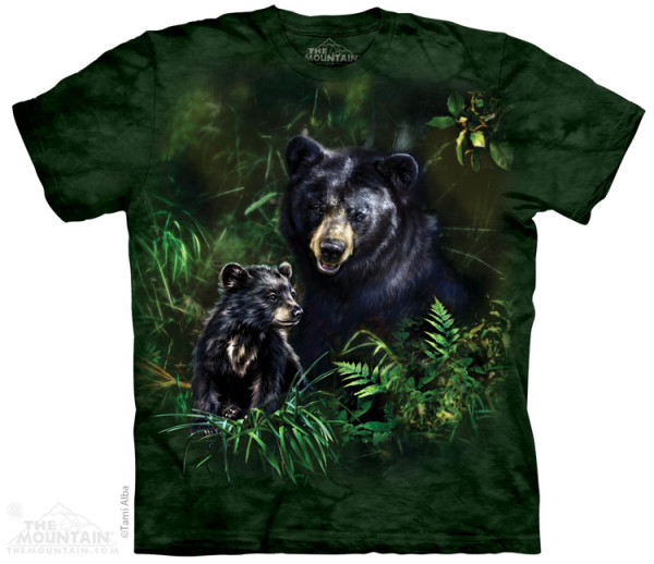 The Mountain Black Bear and Cub rövid ujjú póló