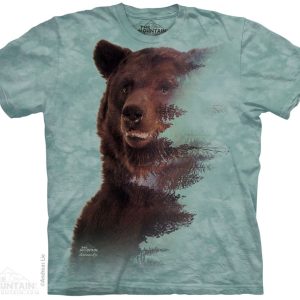 The Mountain Brown Bear Forest rövid ujjú póló