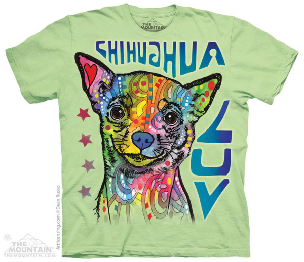 The Mountain Chihuahua Luv rövid ujjú póló