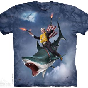 The Mountain Dubya Shark rövid ujjú póló