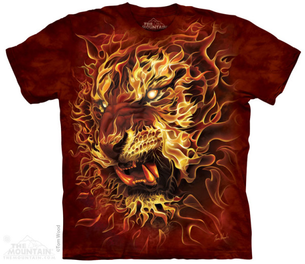 The Mountain Fire Tiger rövid ujjú póló