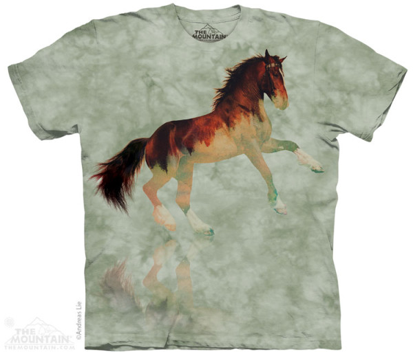 The Mountain Forest Stallion rövid ujjú póló
