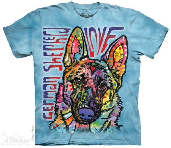 The Mountain German Shepherd Luv rövid ujjú póló