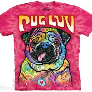 The Mountain Pug Luv rövid ujjú póló