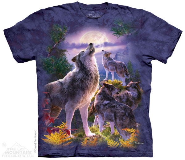 The Mountain Wolfpack Moon rövid ujjú póló