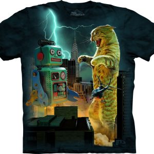 The Mountain Catzilla vs Robot  rövid ujjú póló