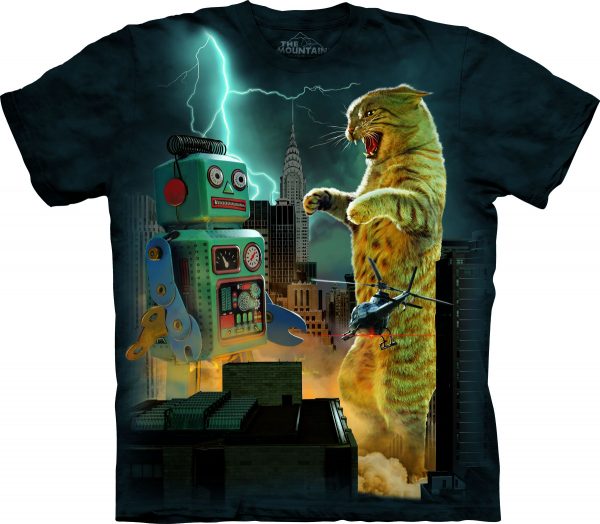 The Mountain Catzilla vs Robot  rövid ujjú póló