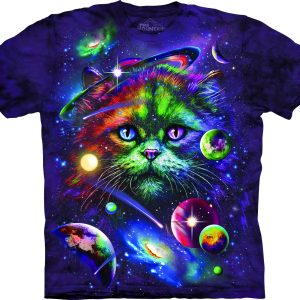 The Mountain Cosmic Cat rövid ujjú póló
