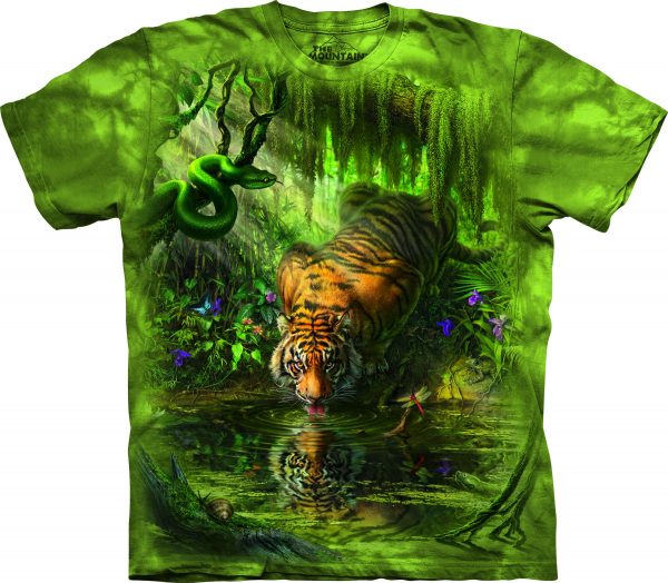 The Mountain Enchanted Tiger  rövid ujjú póló
