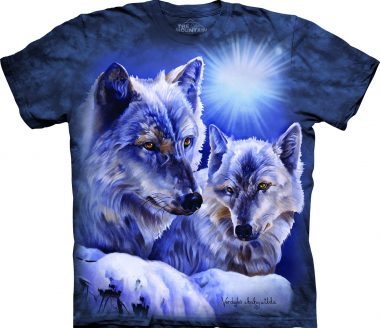 The Mountain Equinox Wolves rövid ujjú póló