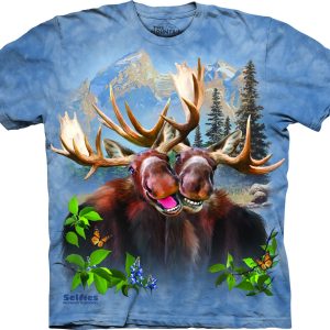 The Mountain Moose Selfie rövid ujjú póló