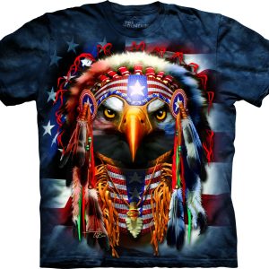 The Mountain Native Patriot Eagle rövid ujjú póló