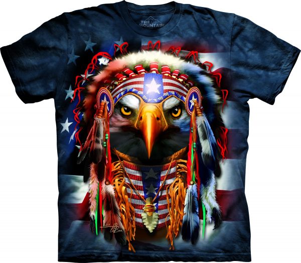 The Mountain Native Patriot Eagle rövid ujjú póló
