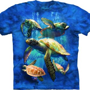 The Mountain Sea Turtle Family rövid ujjú póló