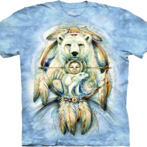 The Mountain Spirit Bear rövid ujjú póló