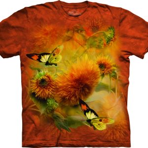 The Mountain Sunflowers & Butterflies rövid ujjú póló