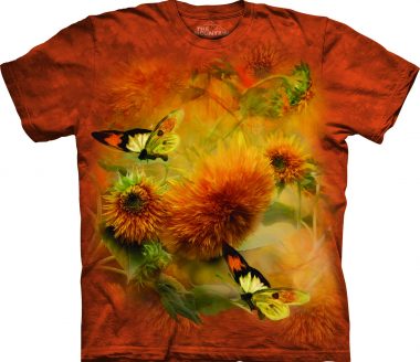 The Mountain Sunflowers & Butterflies rövid ujjú póló
