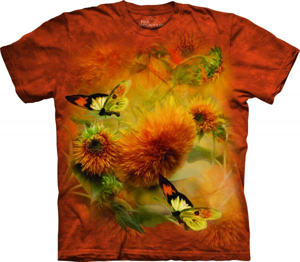 The Mountain Sunflowers & Butterflies rövid ujjú póló
