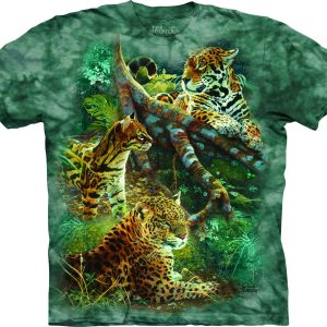 The Mountain Three Jungle Cats rövid ujjú póló